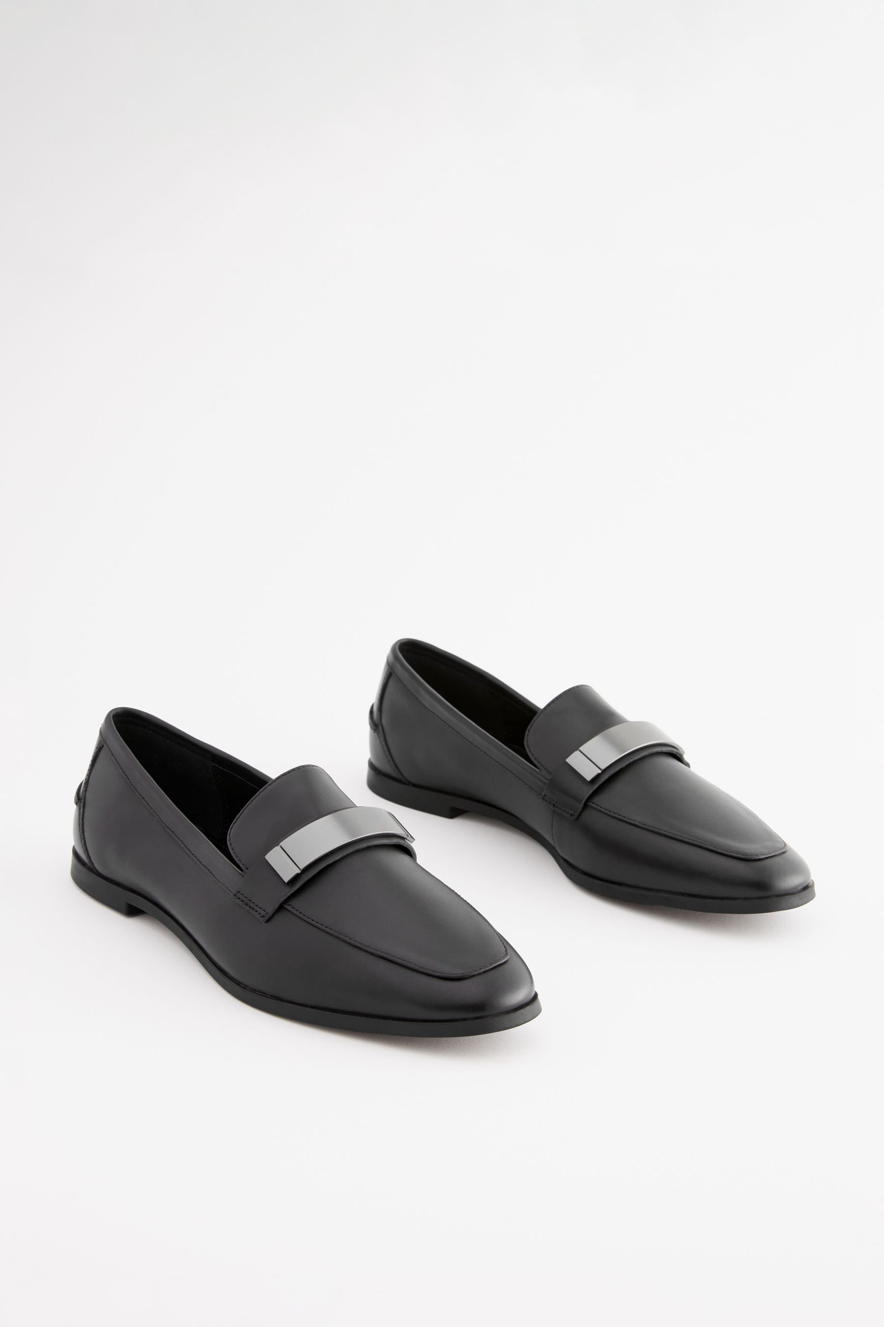 Next white loafers hotsell