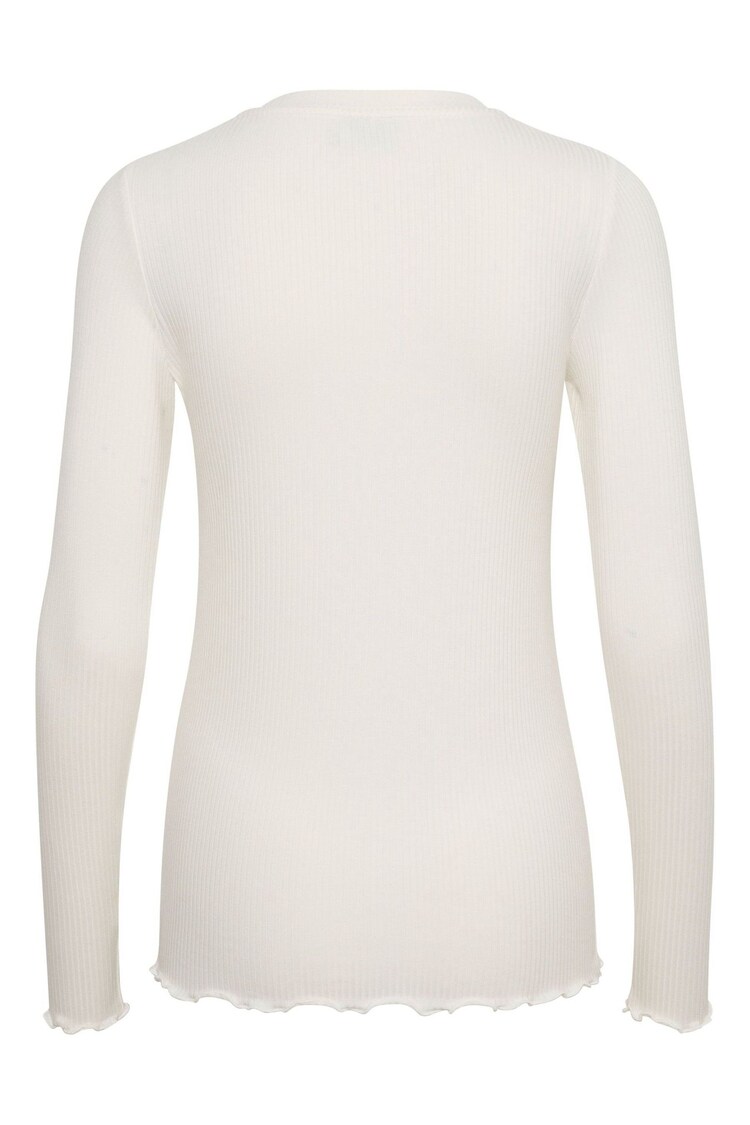 Kaffe Drew Long Sleeve Rib Knit  T-Shirt - Image 5 of 5