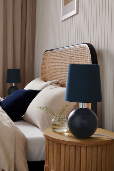 Blue Rae Touch Table Lamp