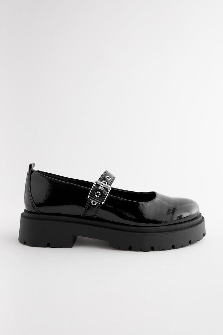 Black Forever Comfort® Chunky Mary Jane Shoes - Image 2 of 6