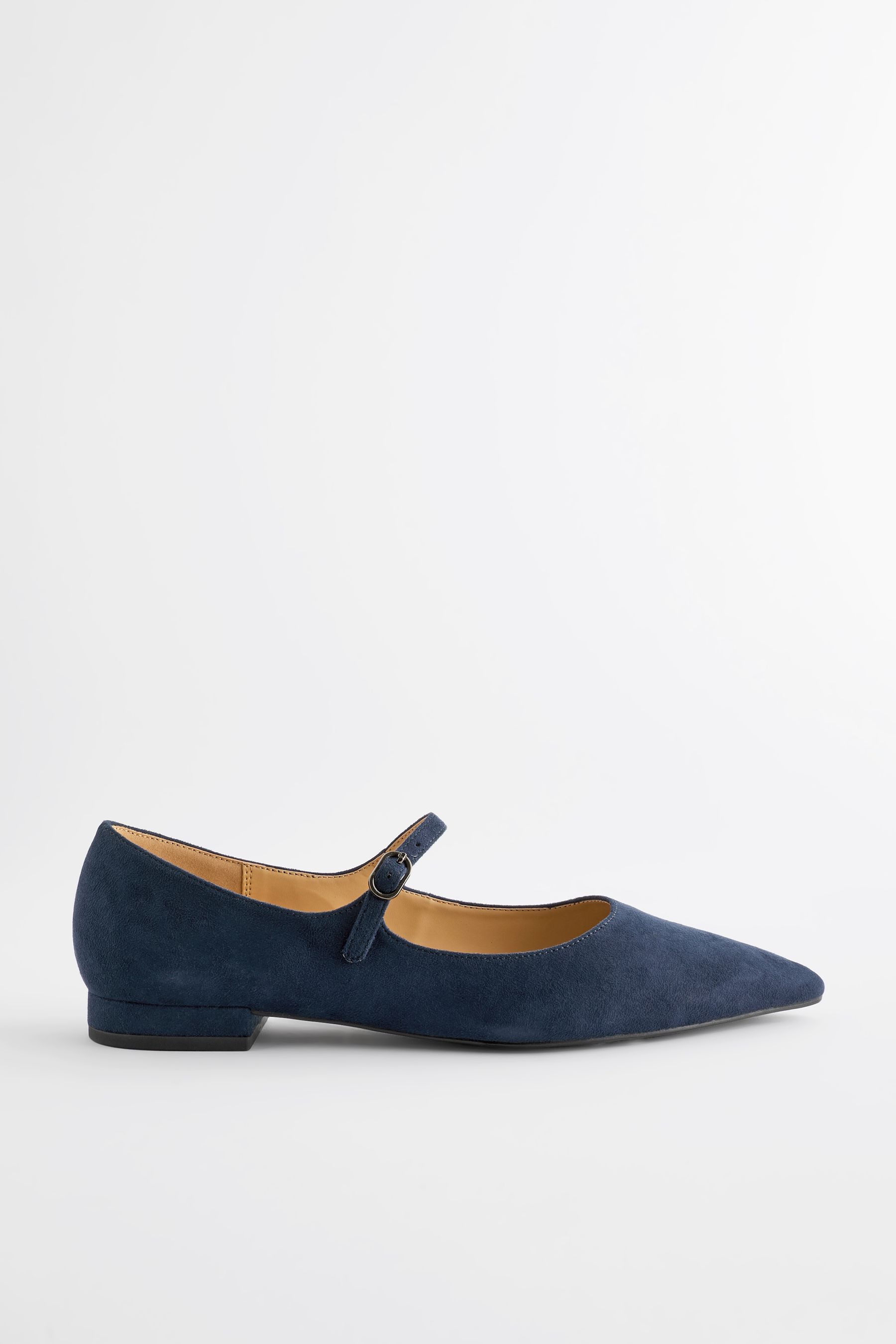Buy Navy Blue Forever Comfort Point Toe Mary Jane Shoes from the Next UK online shop