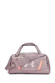 Under Armour Grey Light Undeniable 5.0 Small Duffle Bag - Image 2 of 8