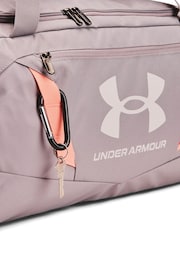 Under Armour Grey Light Undeniable 5.0 Small Duffle Bag - Image 7 of 8