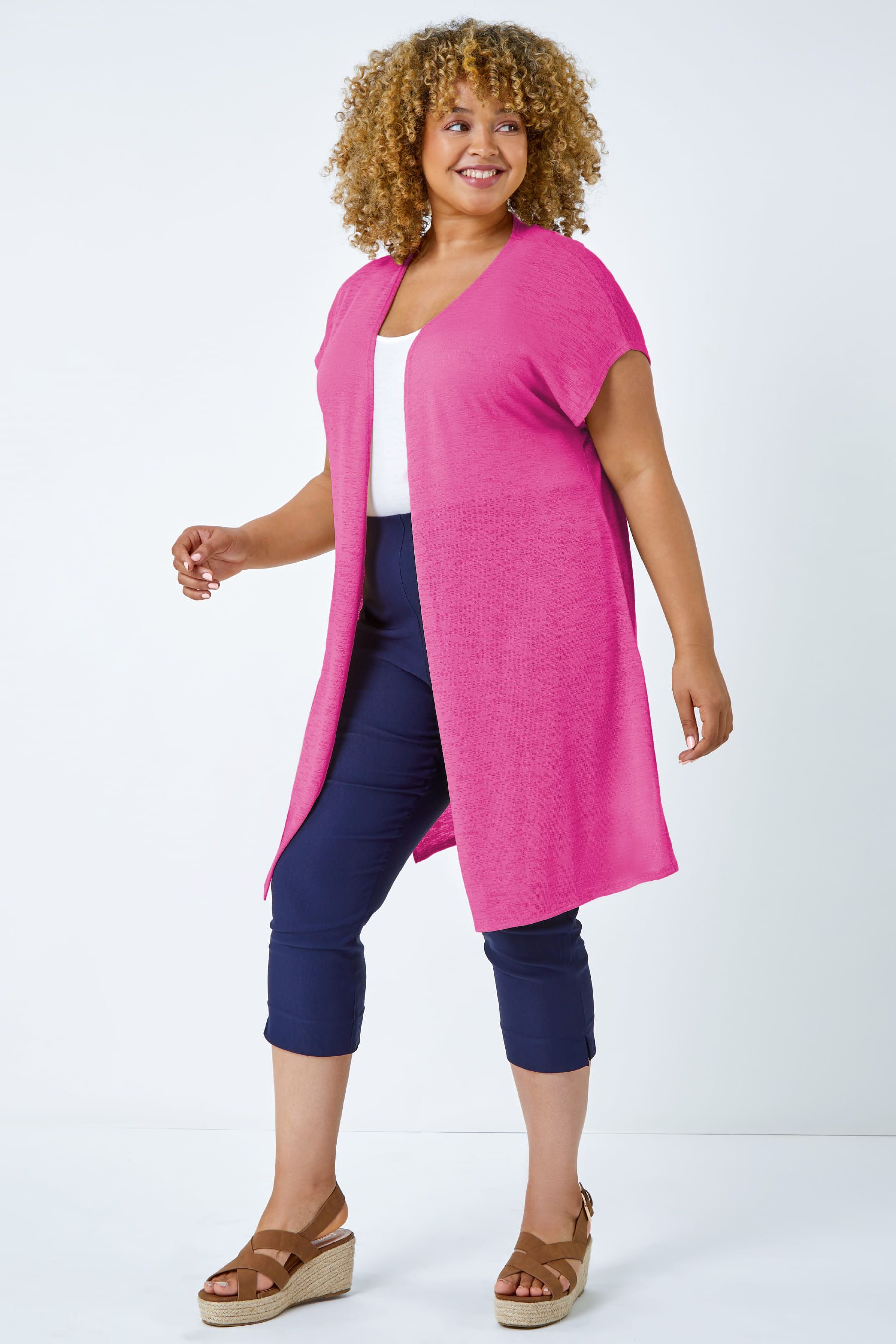Short sleeve sales duster cardigan
