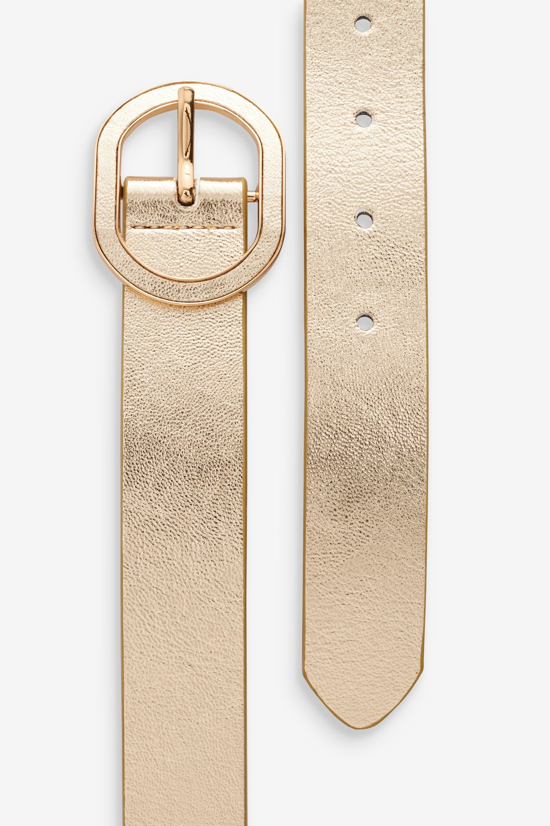 Gold Regular Metallic Belt