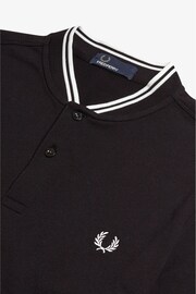 Fred Perry Bomber Collar Polo Shirt - Image 8 of 8