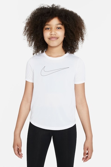 Nike White Dri-FIT One T-Shirt