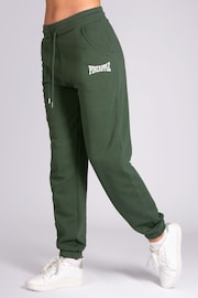 Pineapple Green Oversized Womens Pocket Cuffed Joggers - Image 1 of 8