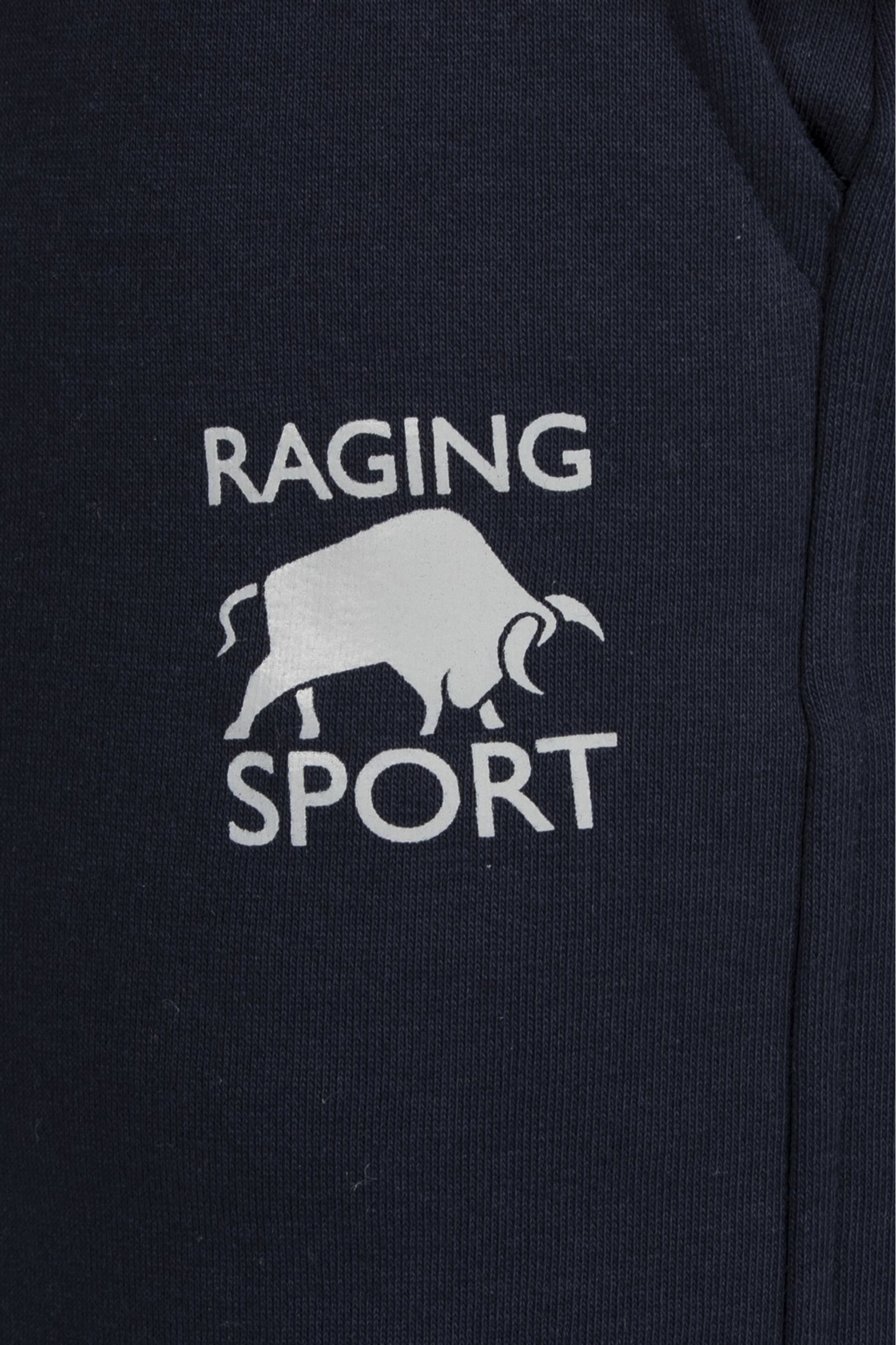 Raging Bull Blue Casual Joggers - Image 6 of 6