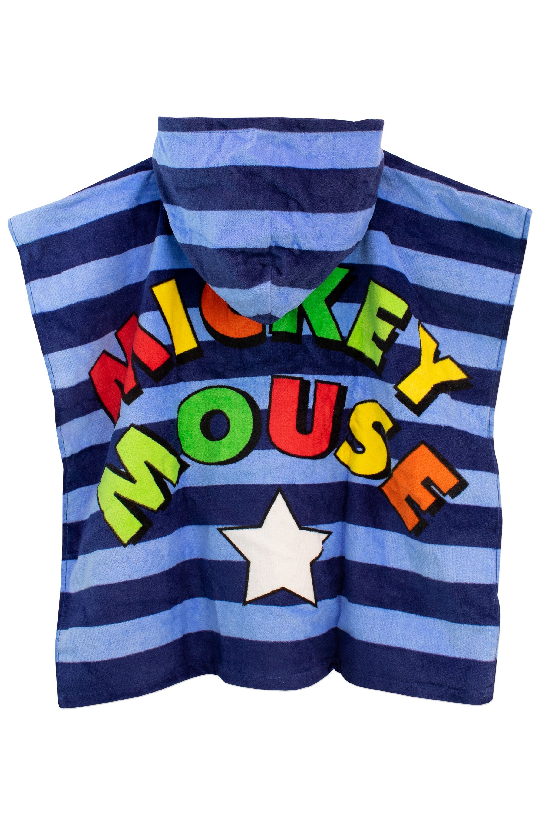 Buy Character Blue Chrome Disney Mickey Mouse Swim Beach Towel 100 Cotton Poncho from Next Ireland