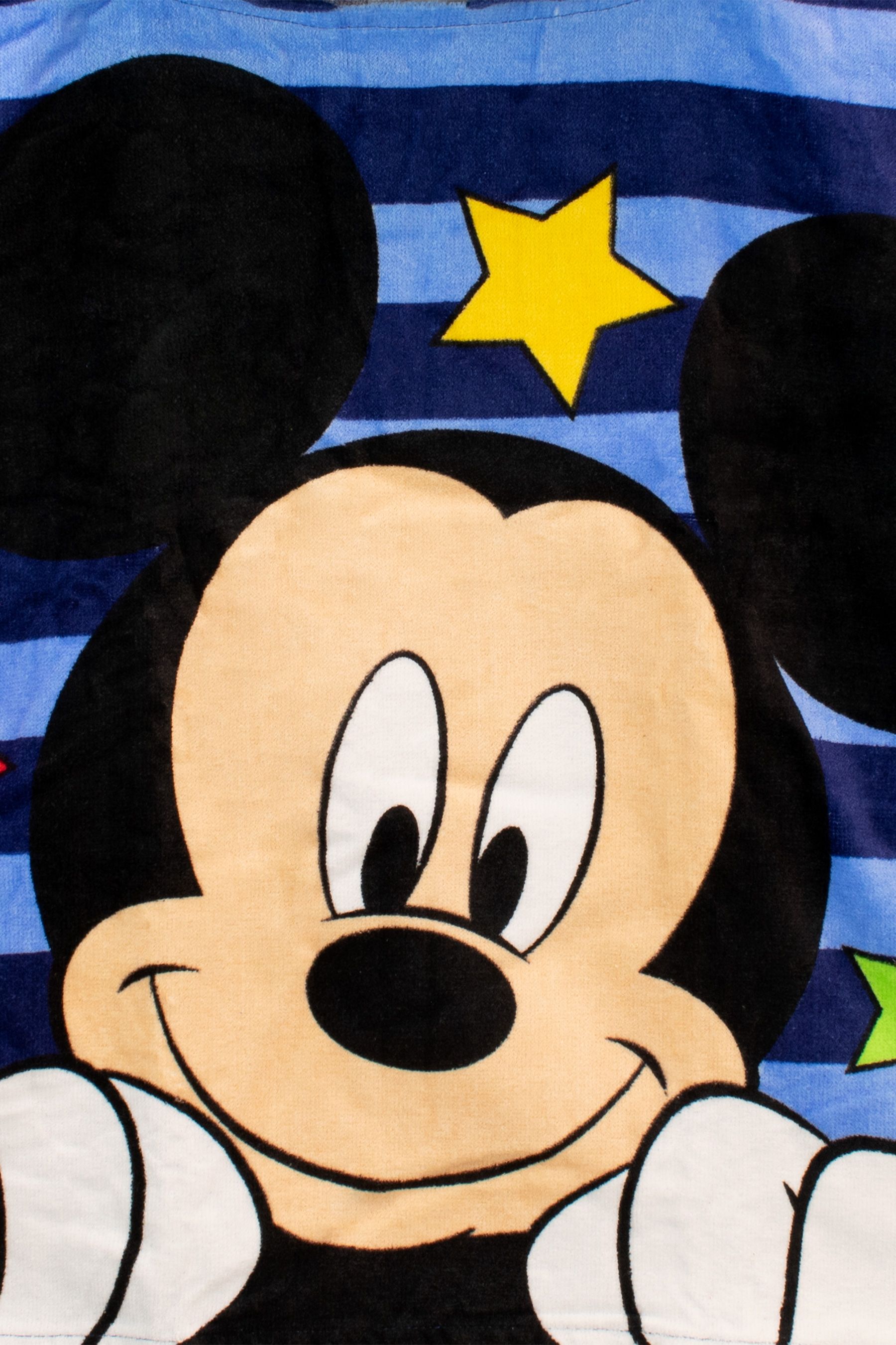 Buy Character Blue Chrome Disney Mickey Mouse Swim Beach Towel 100 Cotton Poncho from Next Ireland