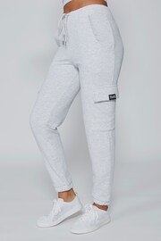 Pineapple Grey Womens Cargo Joggers - Image 1 of 5