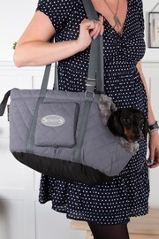 Scruffs Grey Wilton Dog Carrier - Image 1 of 5