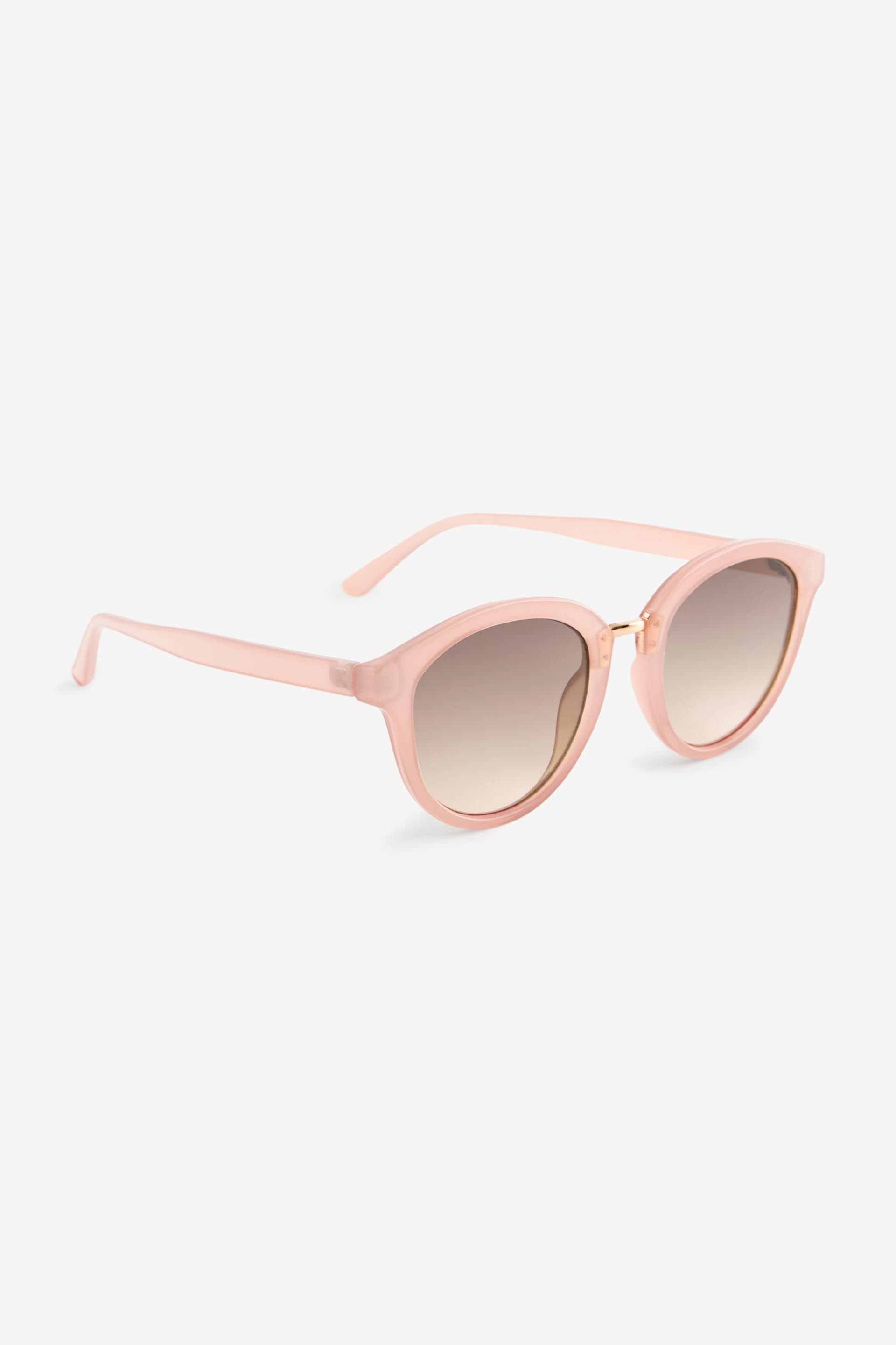 Pink Round Sunglasses - Image 2 of 4