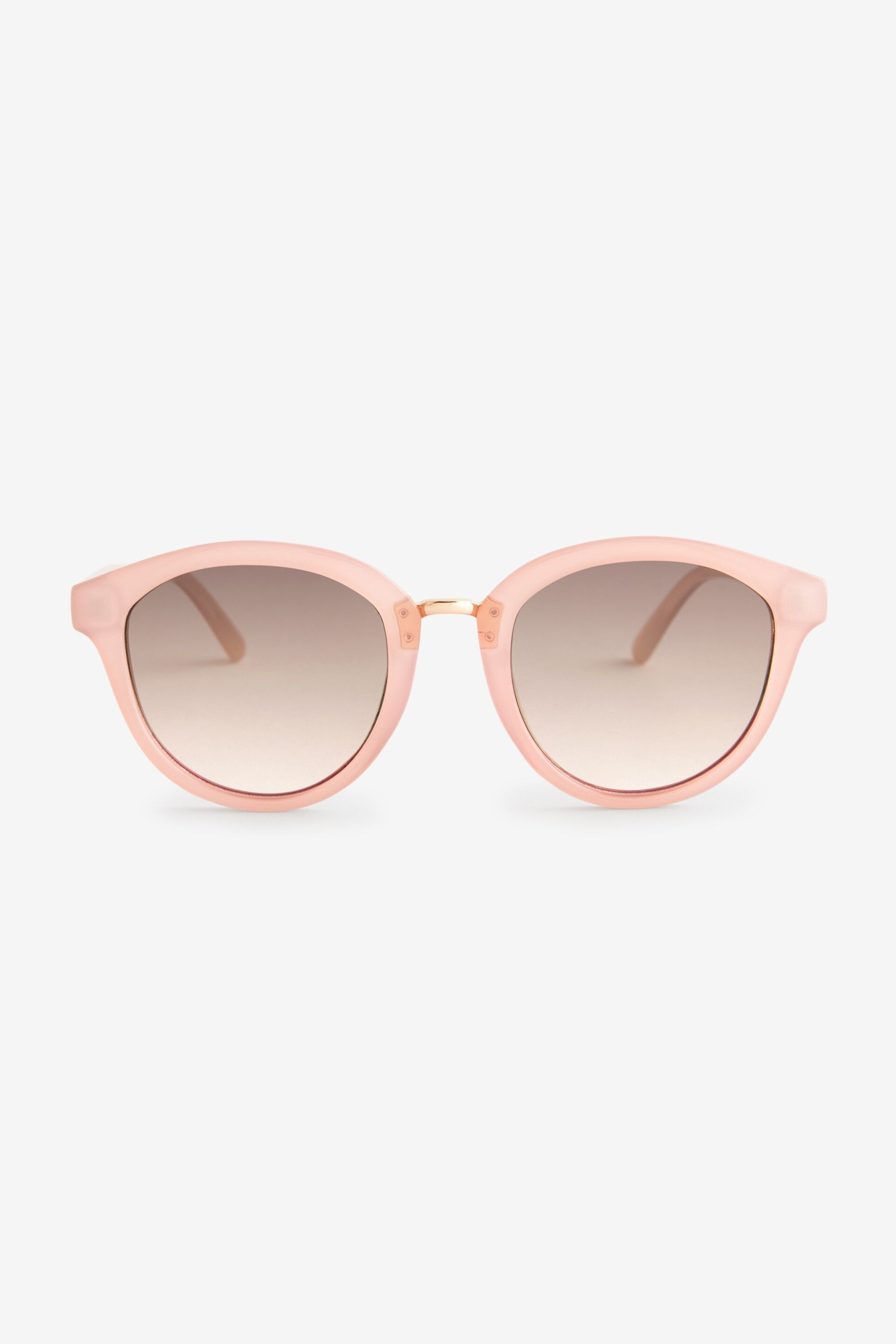 Pink Round Sunglasses - Image 3 of 4