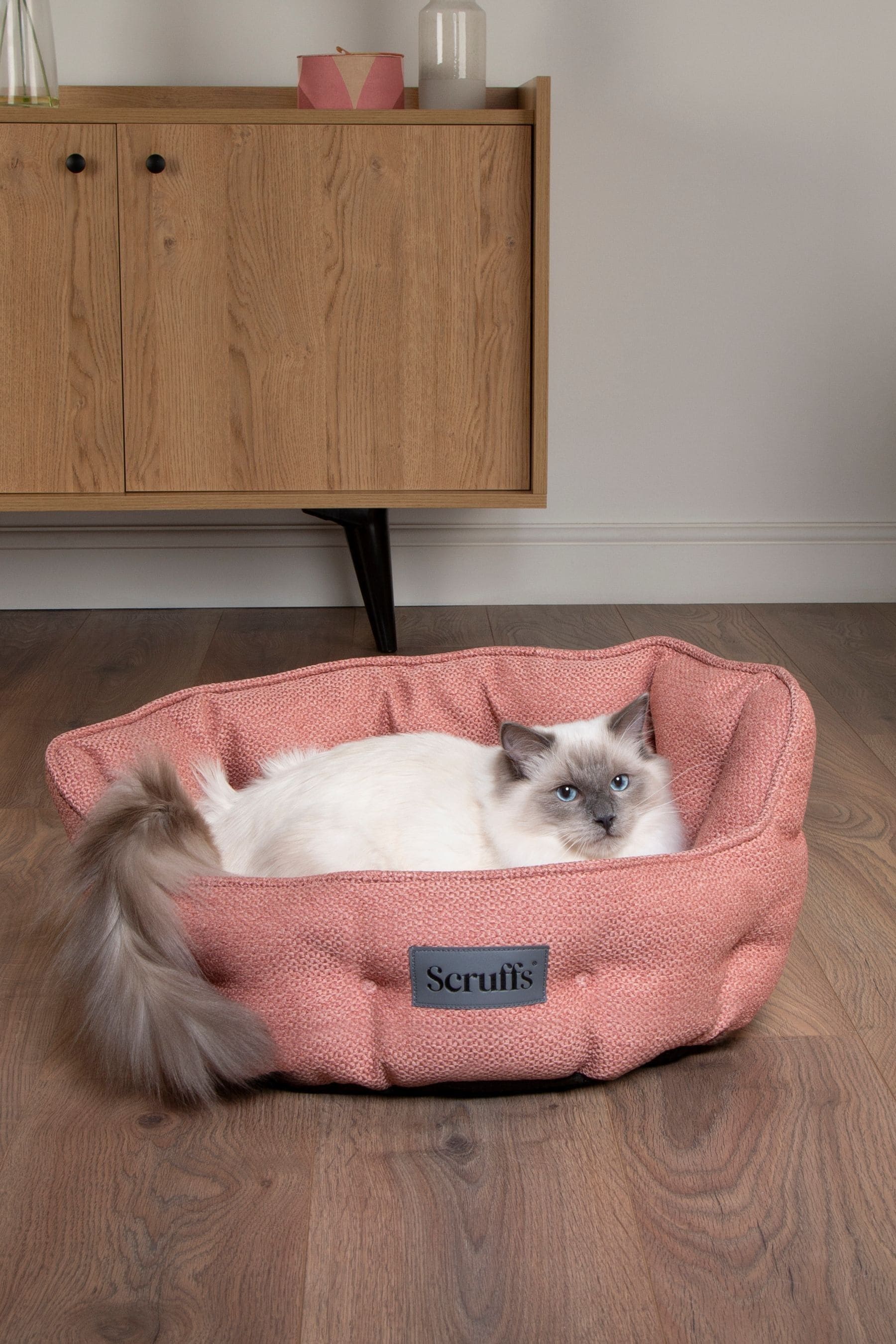 Buy Scruffs Coral Pink Seattle Cat or Small Dog Bed from the Next UK online shop