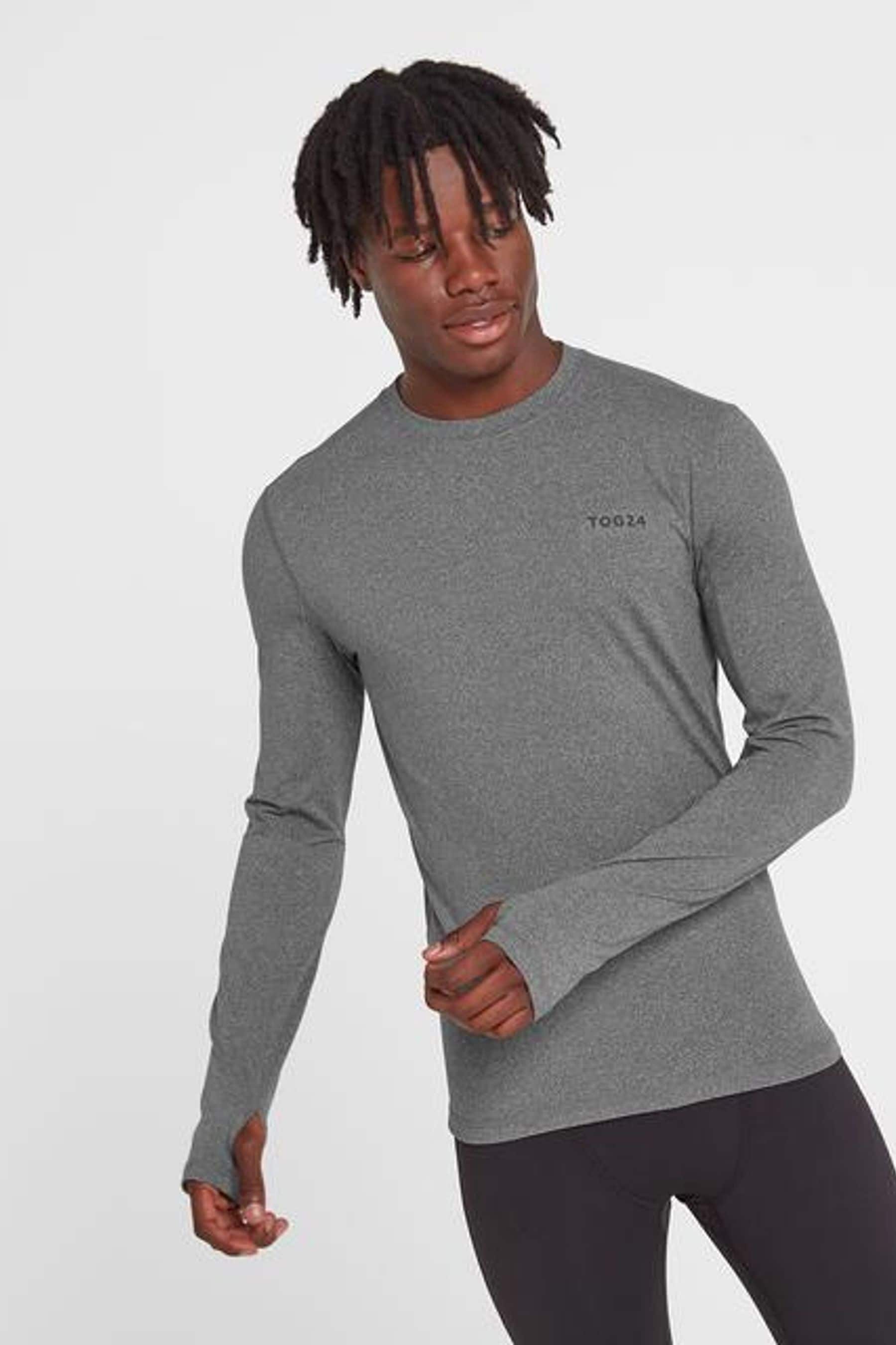 Mens red thermal shirt sale