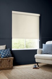 Emily Bond Linen Oscar Stripe Made to Measure Roller Blinds - Image 2 of 6