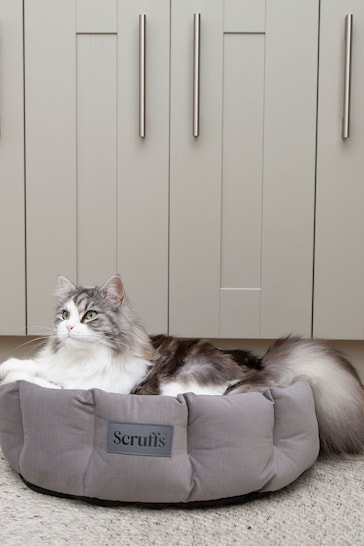 Scruffs Dove Grey Helsinki Cat or Small Dog Bed