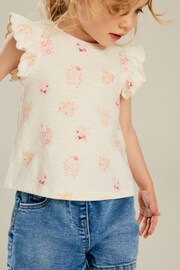 Floral Scallop Vest (3mths-7yrs) - Image 1 of 7