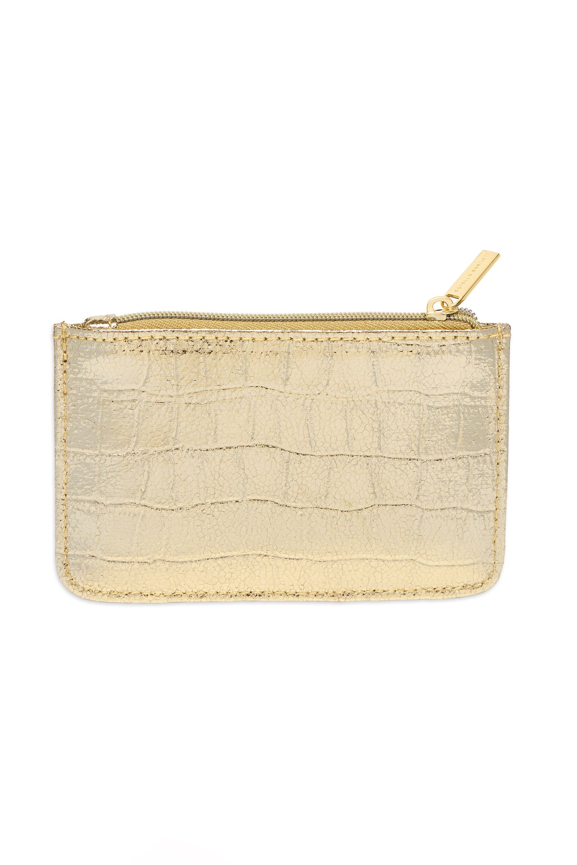 Estella Bartlett Gold Simple Floral Print Card Purse - Image 3 of 3