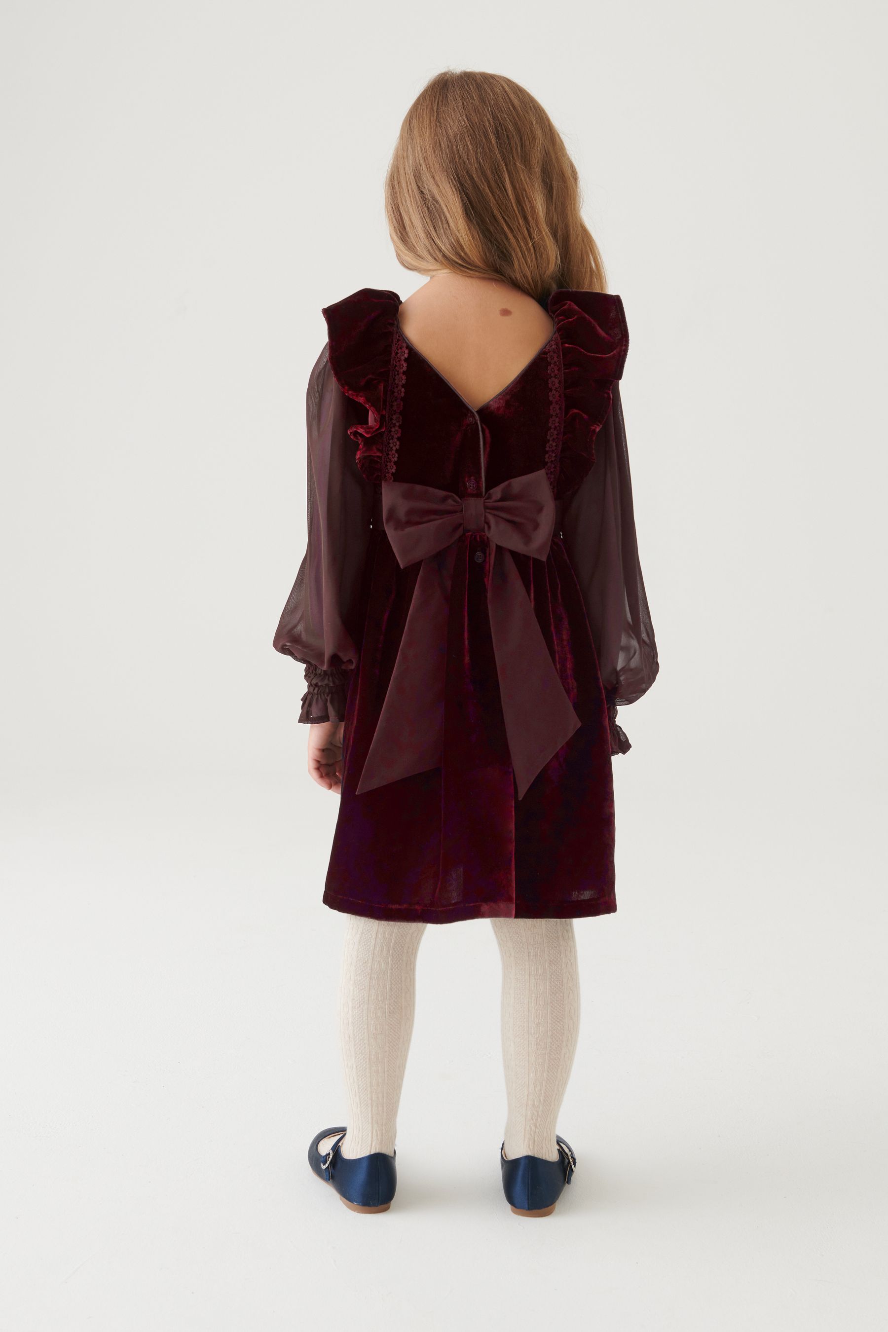Buy Laura Ashley Red Velvet Prom Dress from Next Luxembourg