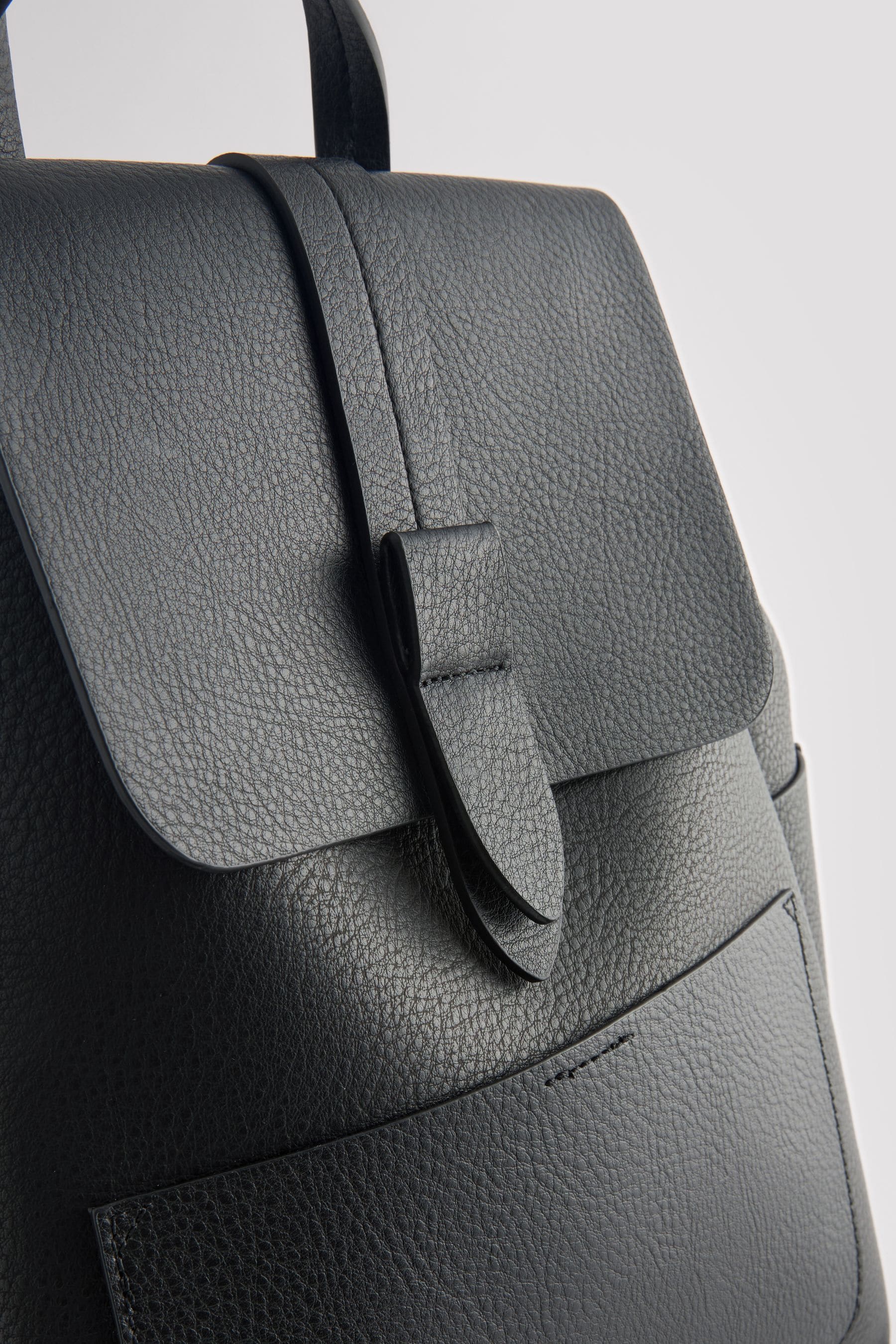 Buy Black Minimalist Backpack from the Next UK online shop