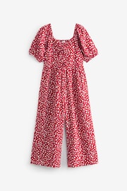 Red Hearts Printed Jumpsuit (3-16yrs) - Image 5 of 7