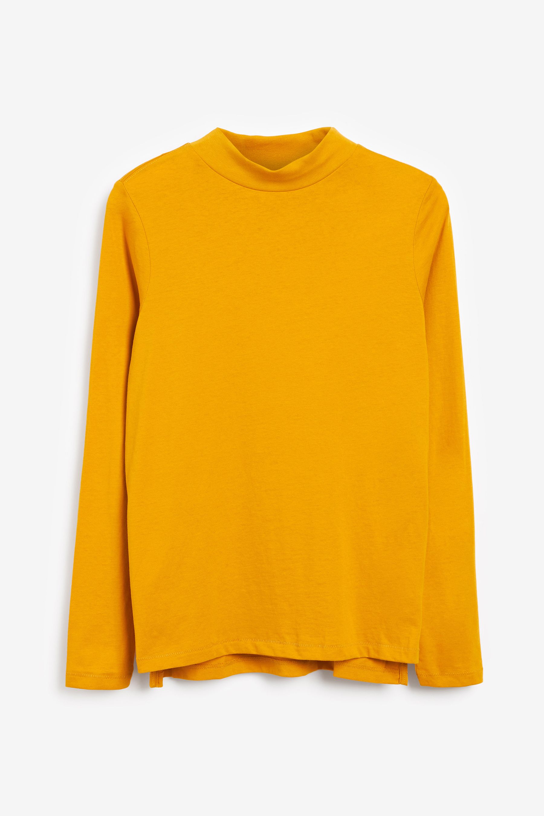 Yellow long sleeve top on sale