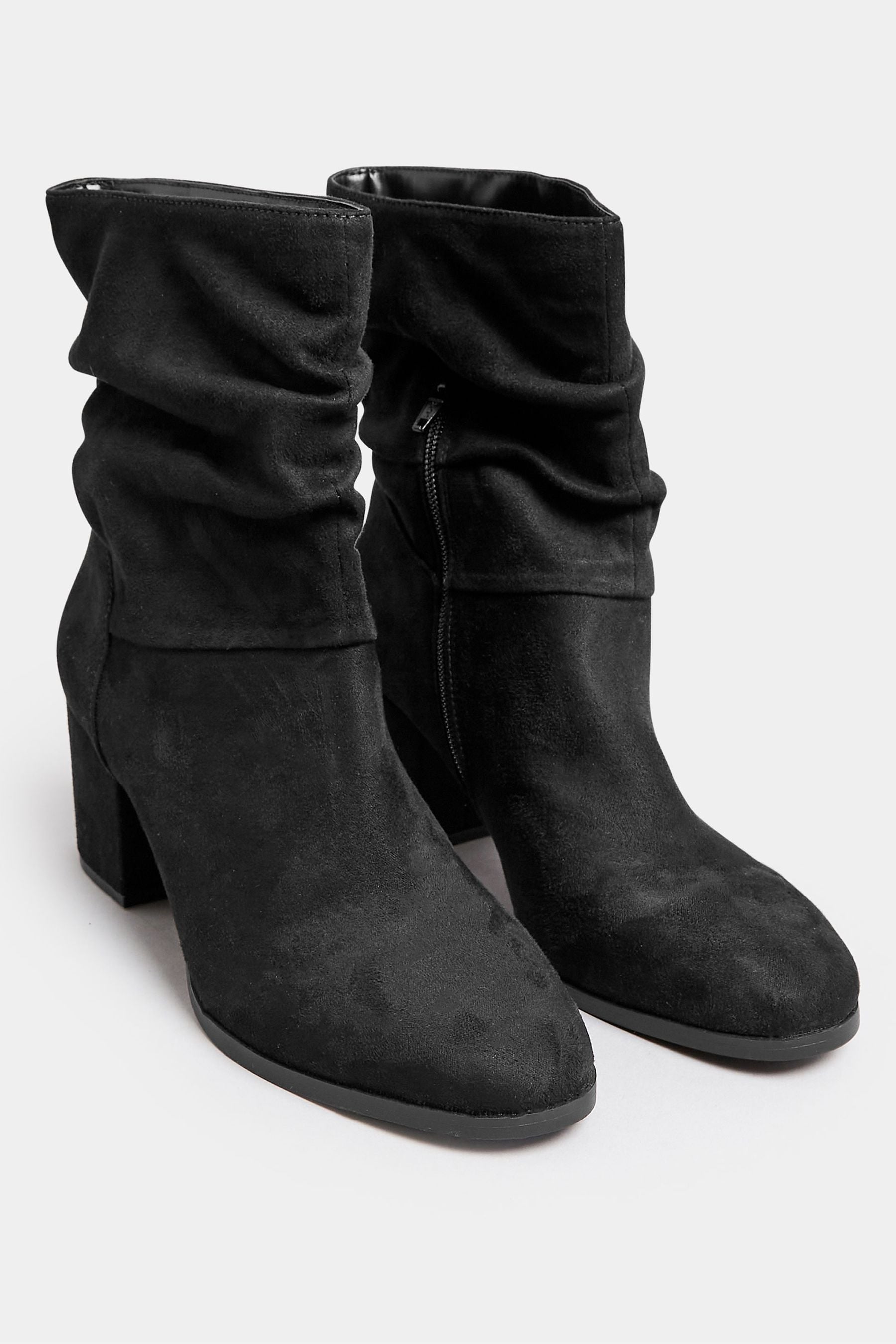 Wide fit store slouch boots uk