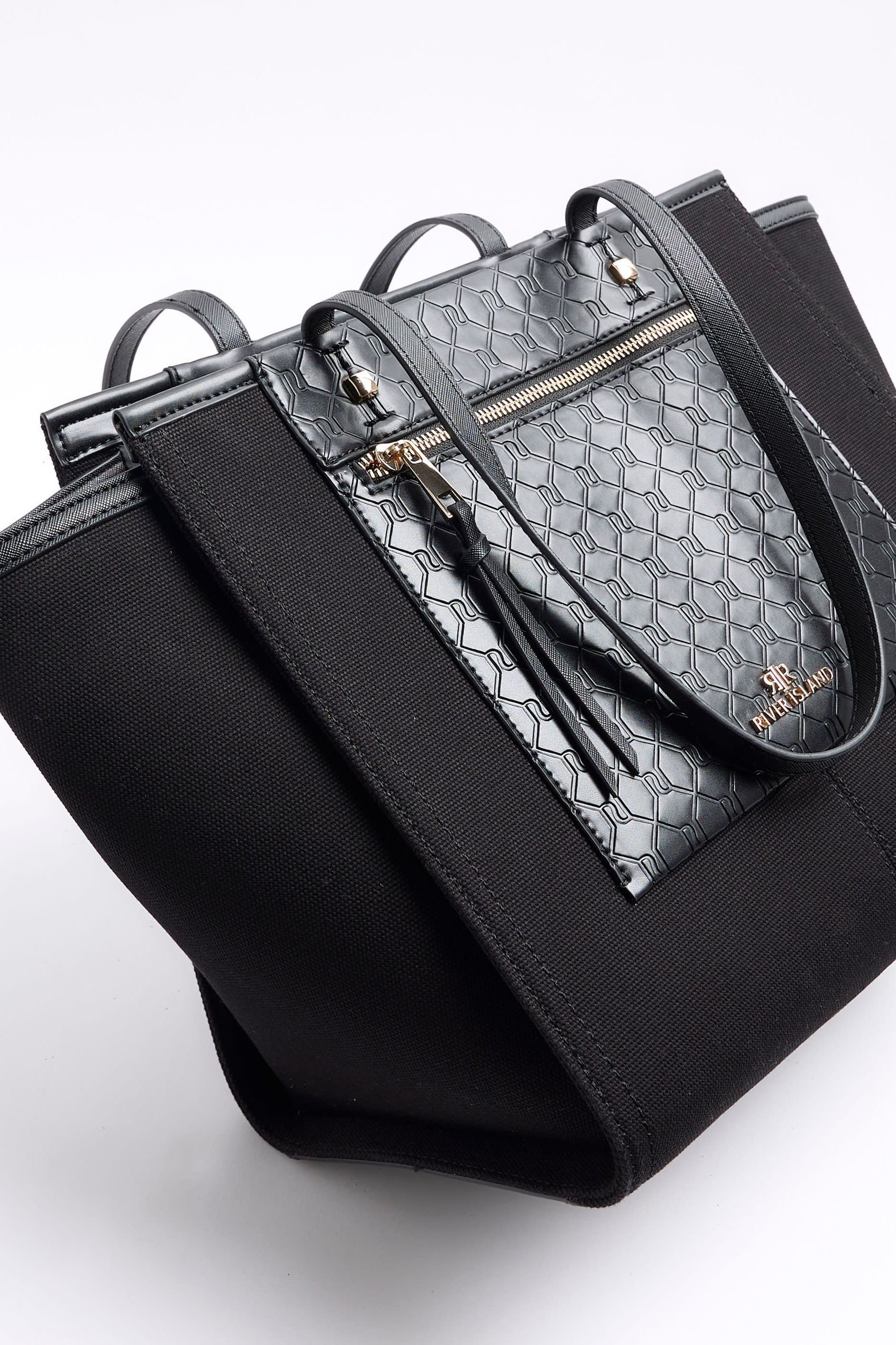 River island canvas bag on sale