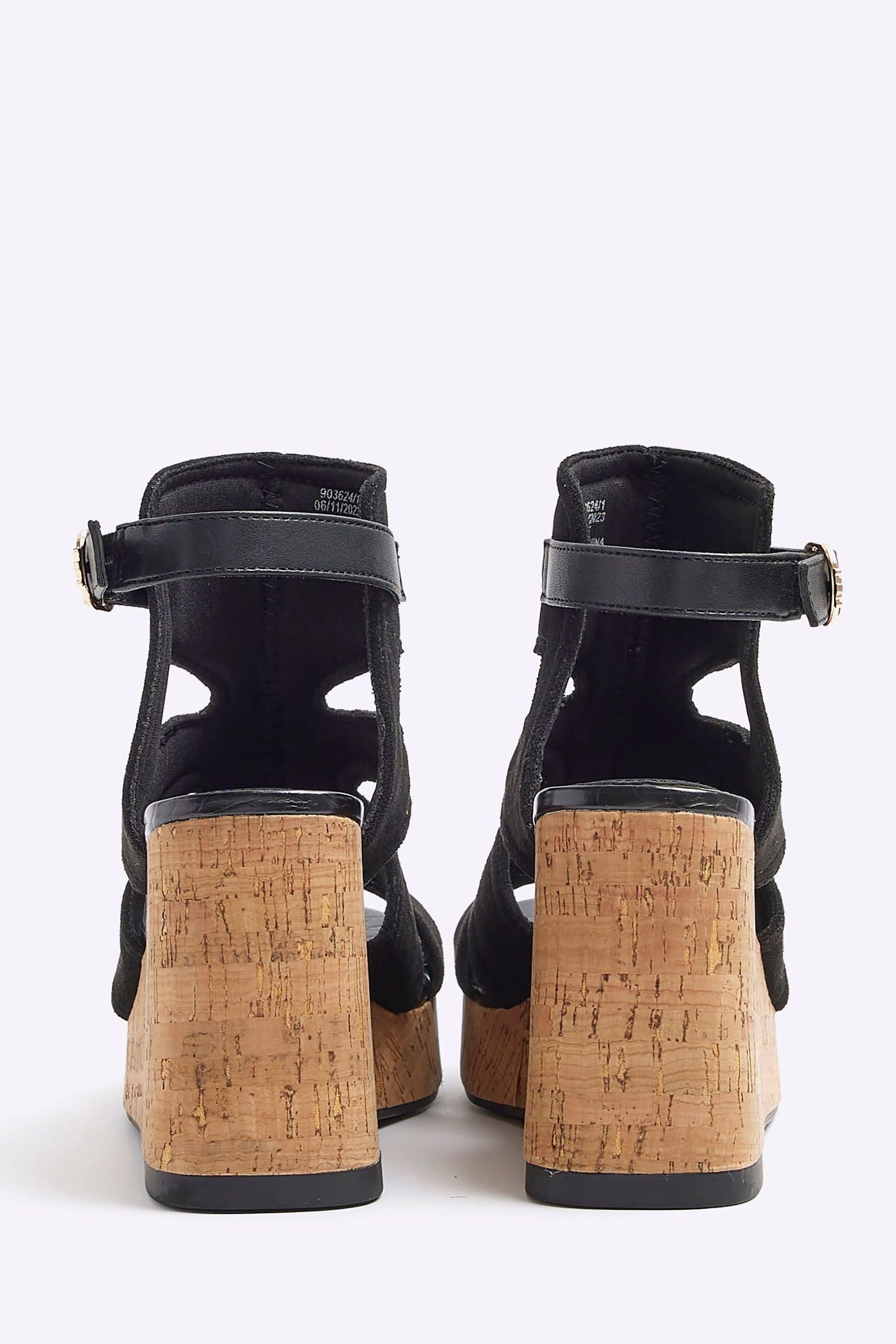River island wedge boots store