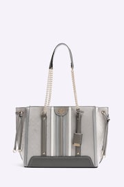 River Island Grey Panelled Wing Tote Bag - Image 1 of 4