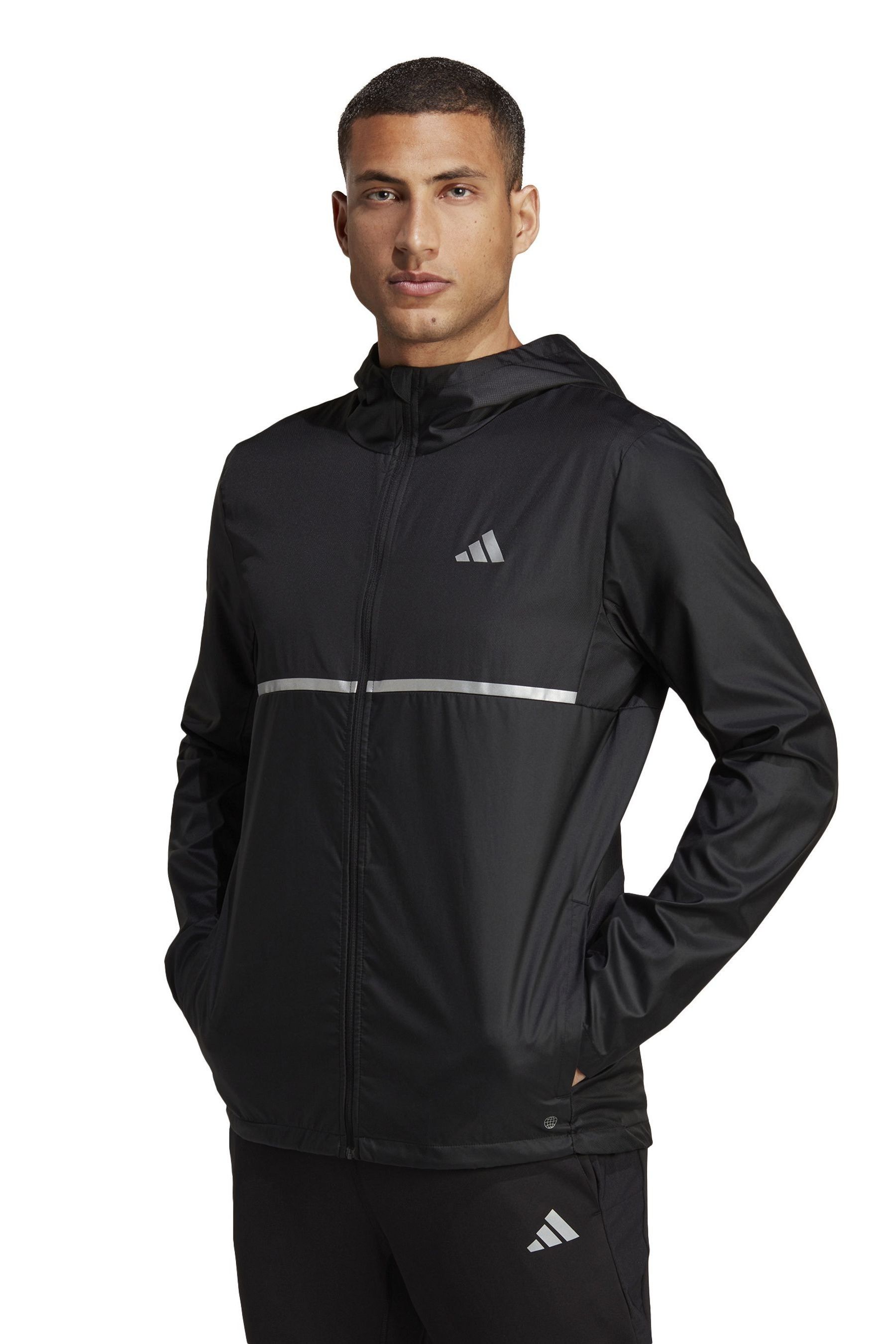 Adidas performance own the run jacket outlet