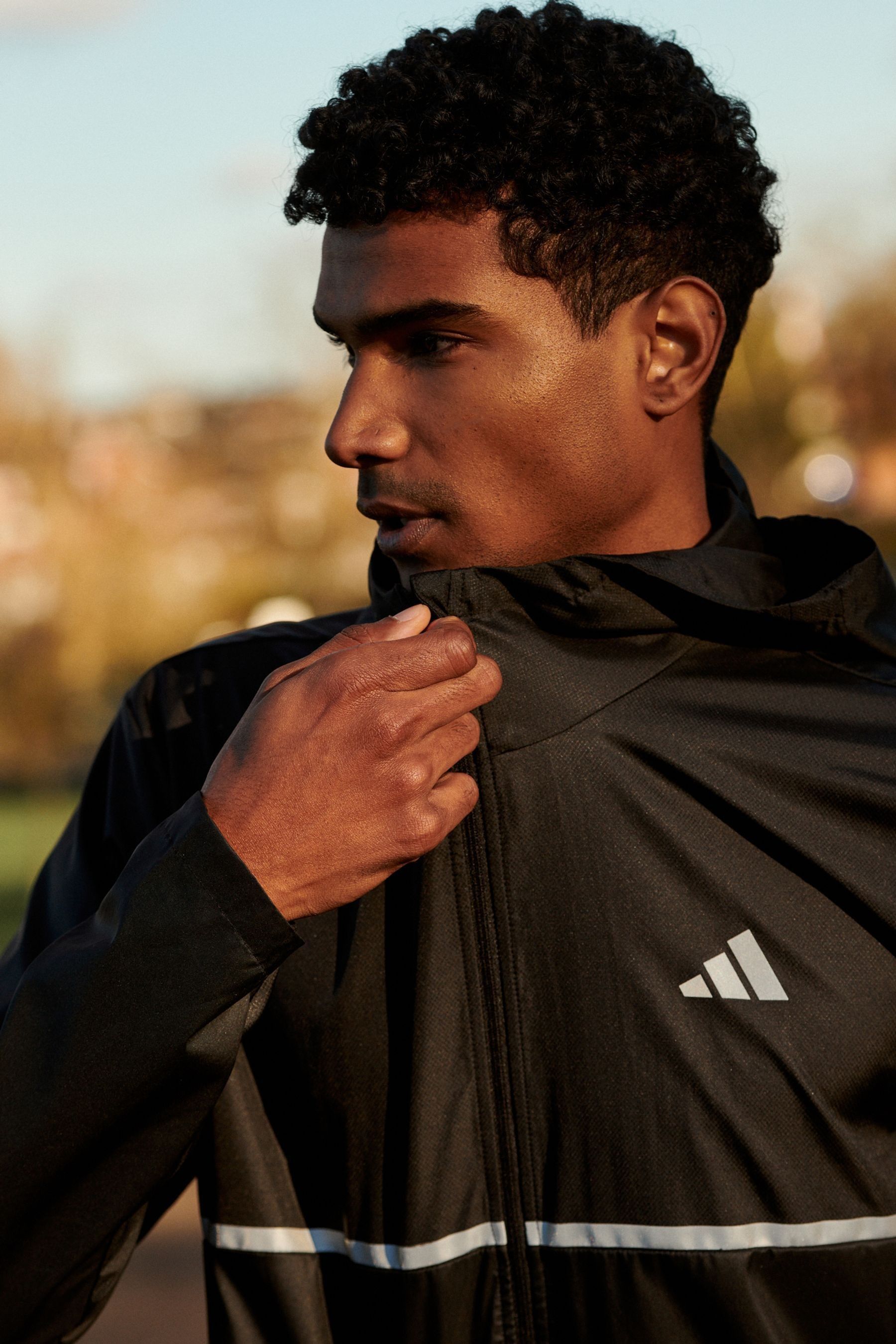 Reflective jacket adidas new arrivals