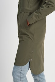 Tog 24 Green Long Saunter Waterproof Jacket - Image 7 of 9