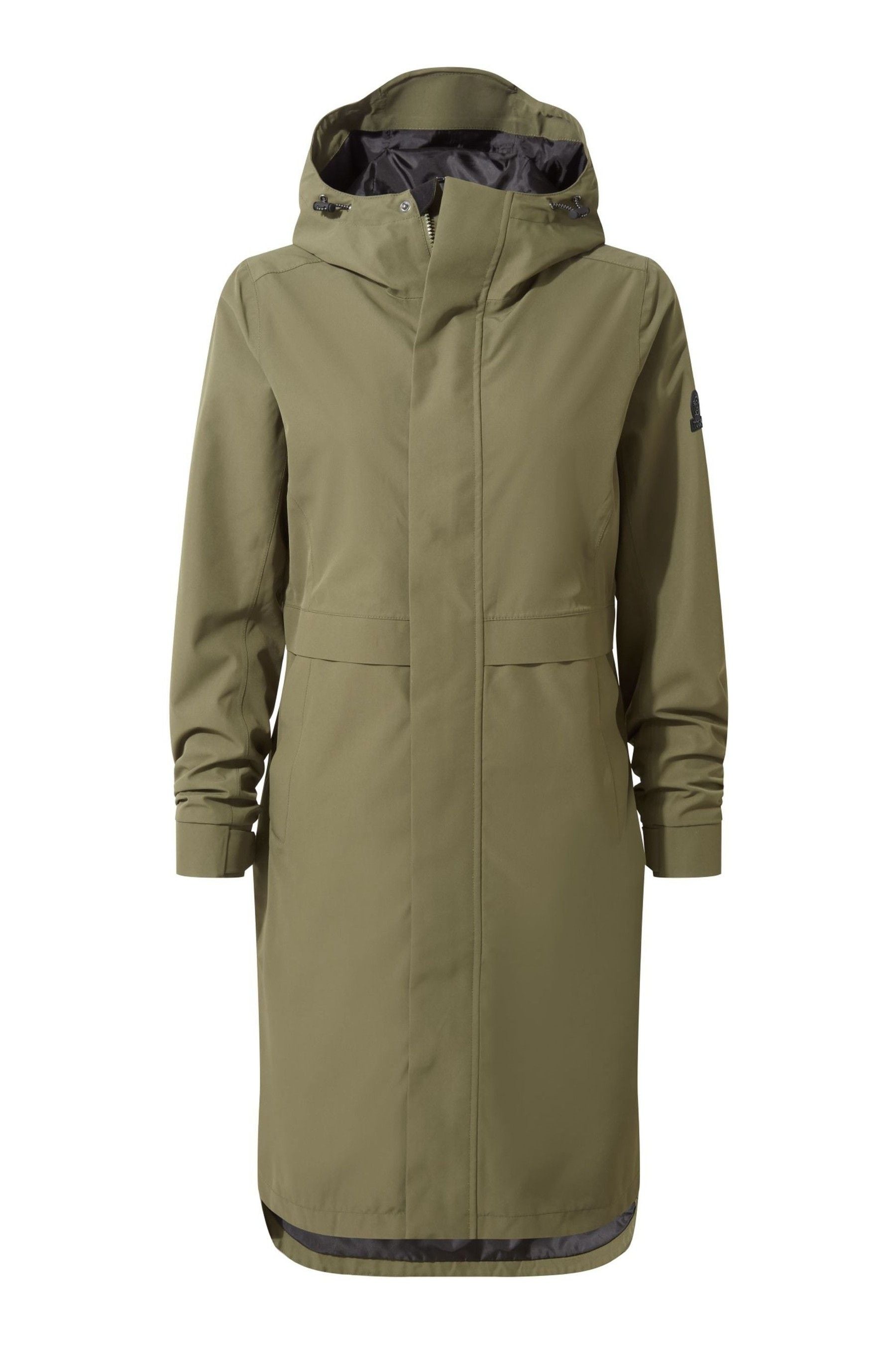 Buy Tog 24 Green Long Saunter Waterproof Jacket from the Next UK online shop