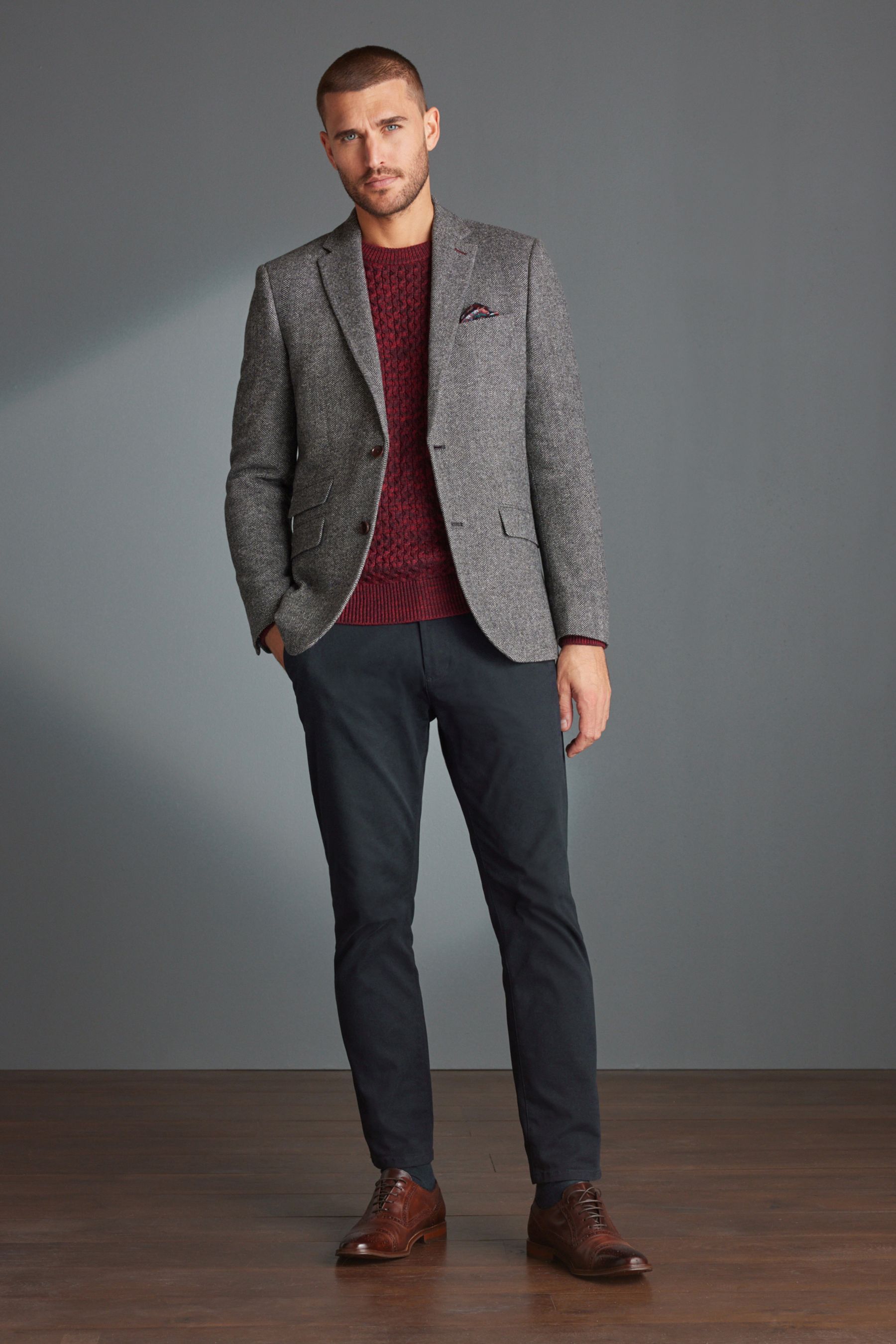 Next herringbone jacket top