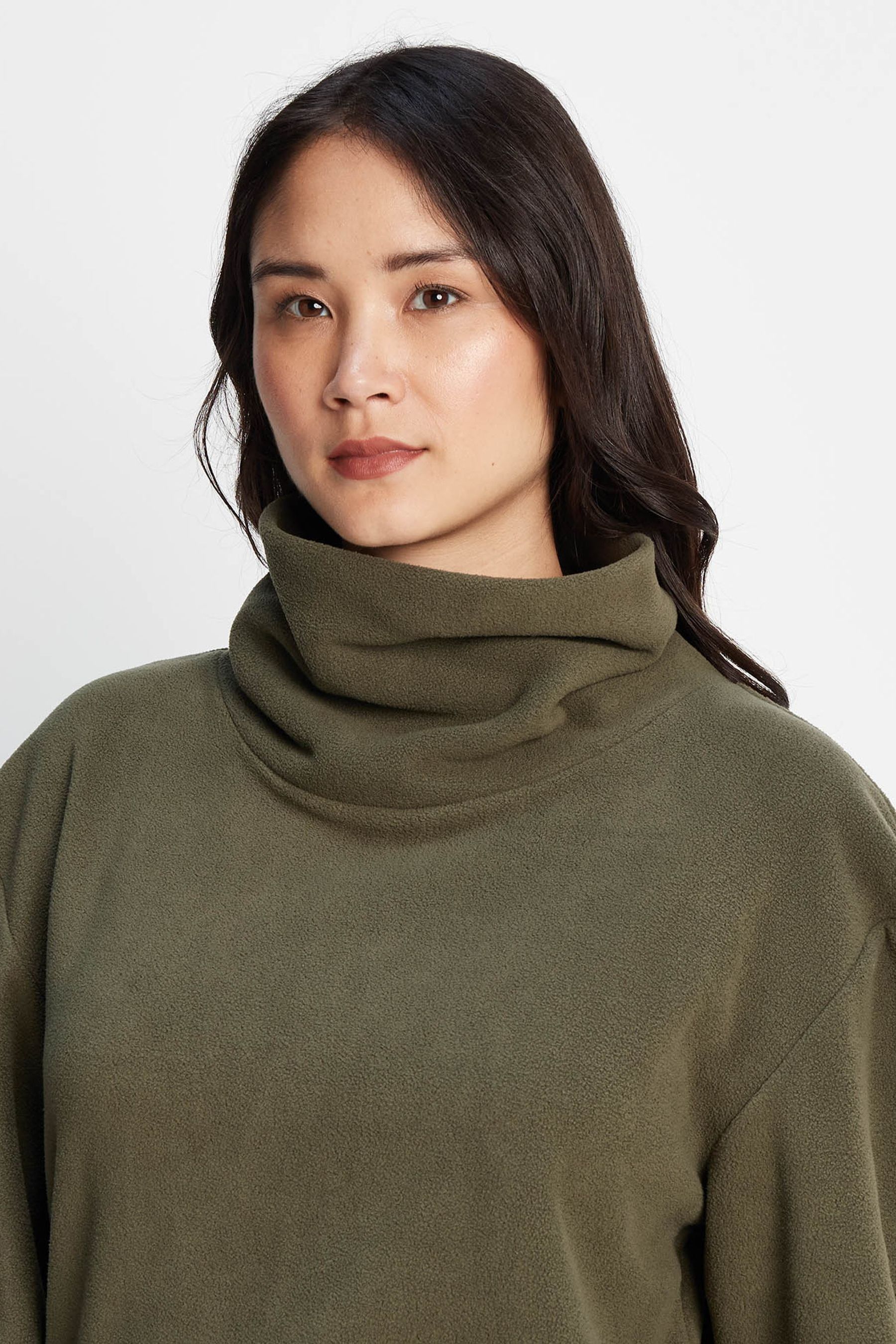 Microfleece turtleneck online
