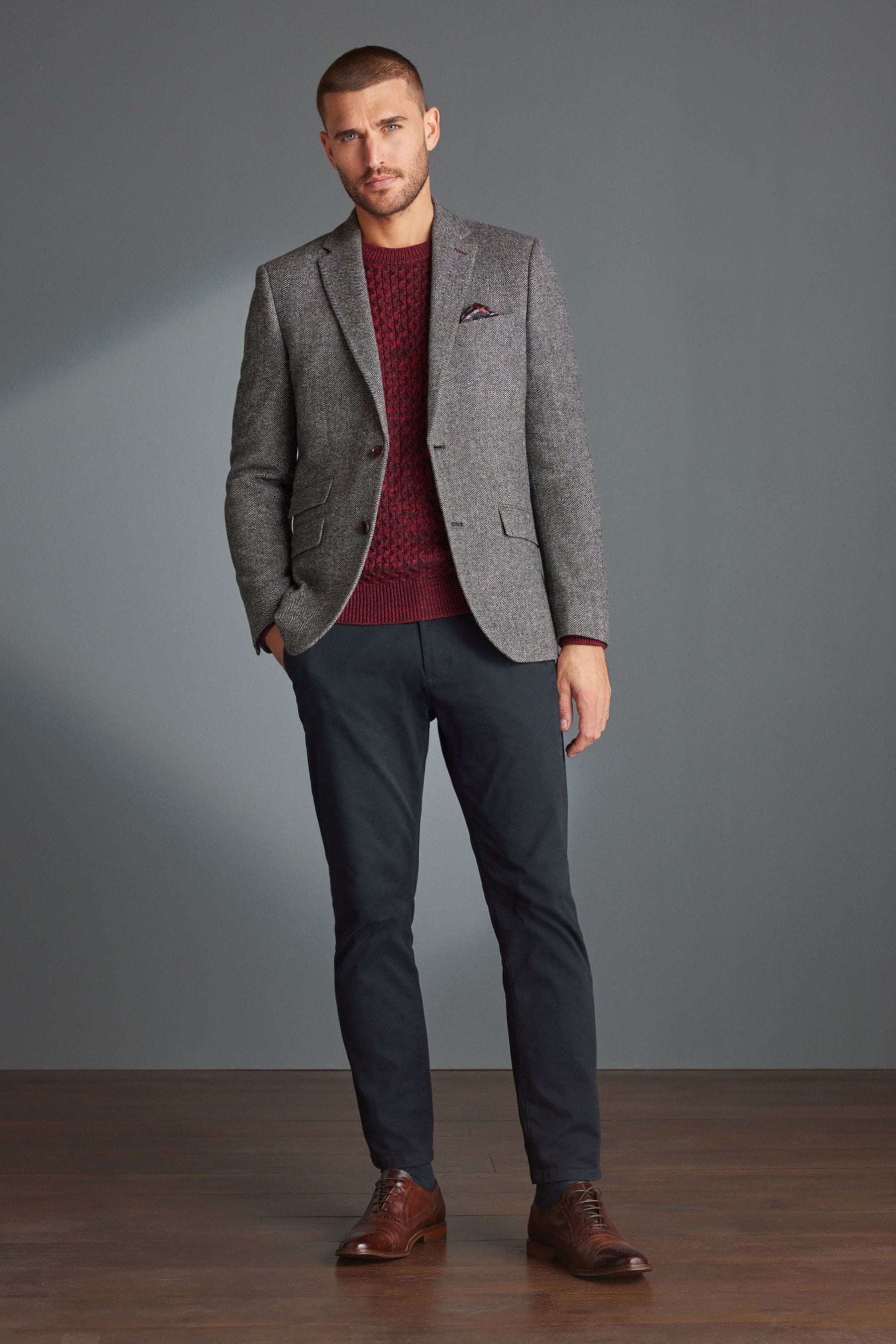 Next sales grey blazer