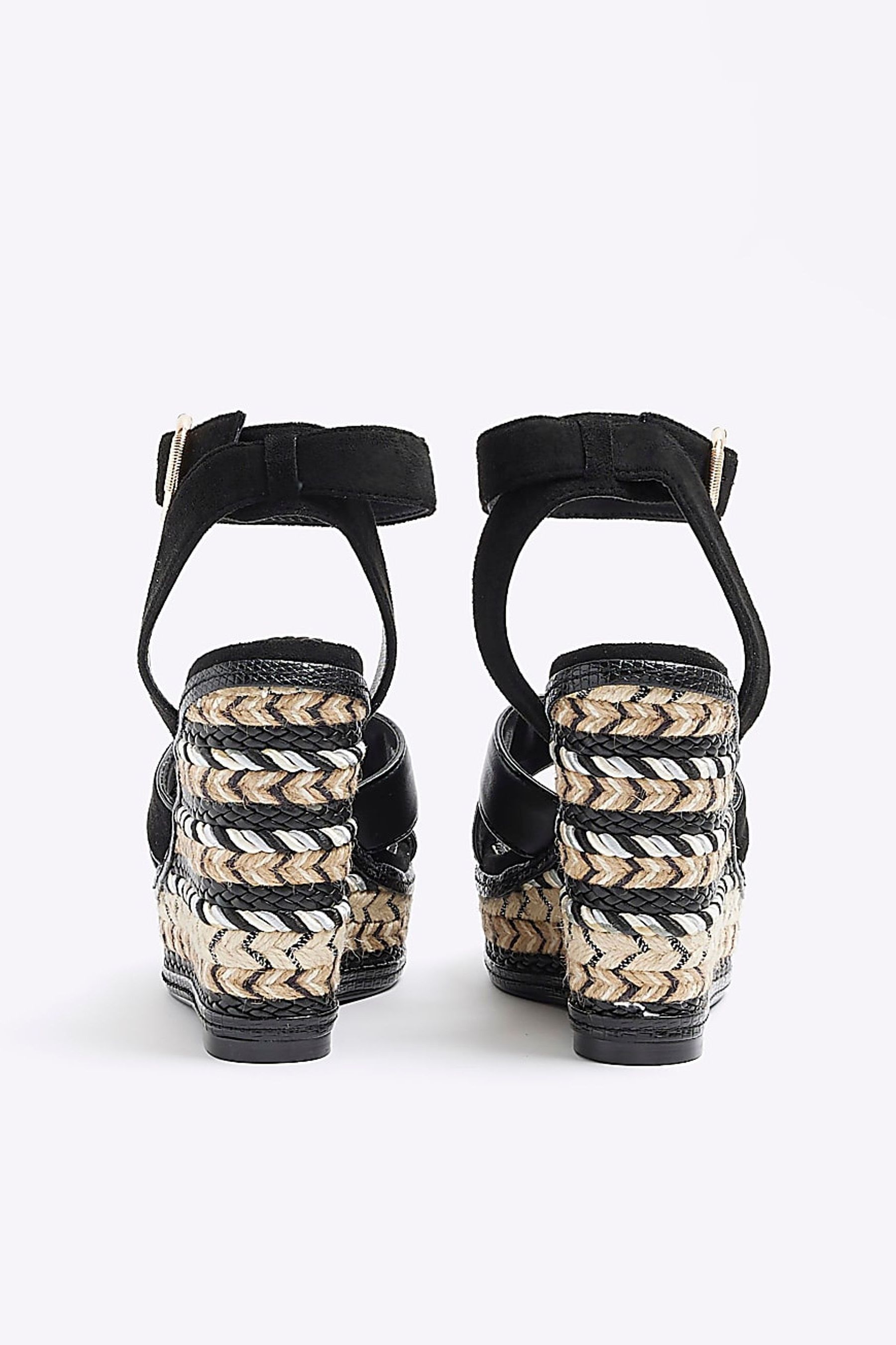 River island black espadrilles discount
