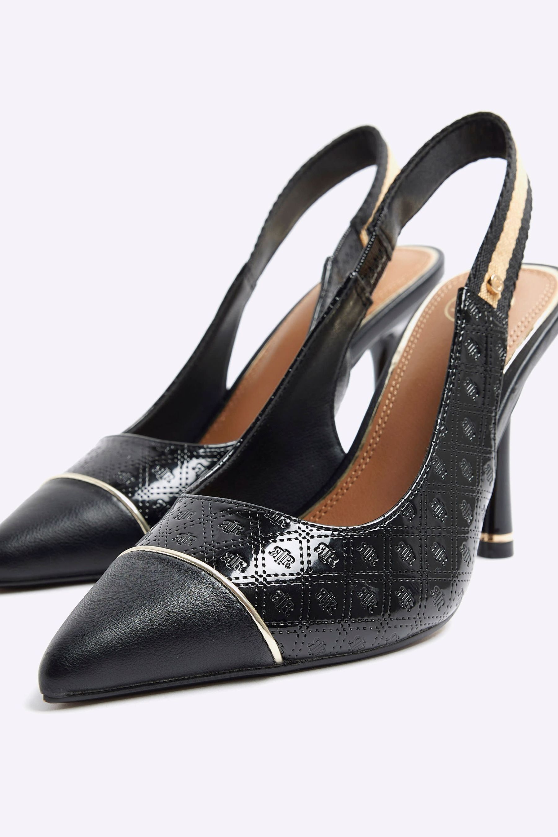 River island court heels top