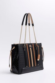 River Island Black Panelled Wing Tote Bag - Image 3 of 4