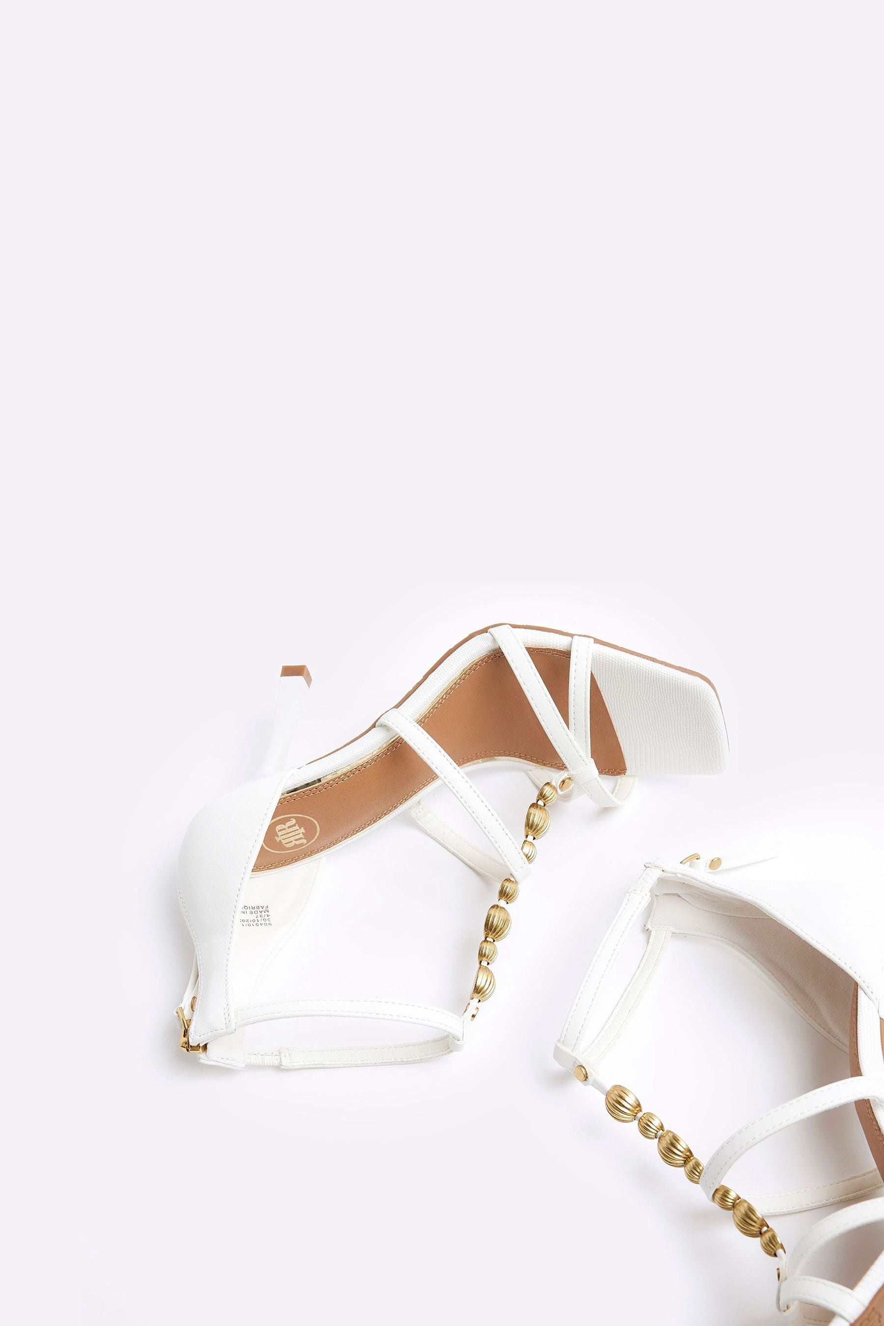 River island white heels new arrivals