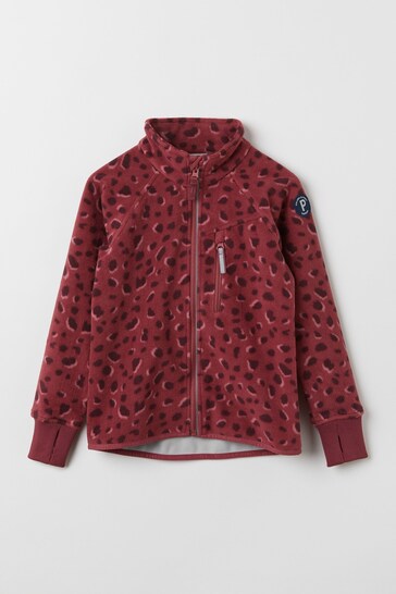 Polarn O Pyret Pink Waterproof Fleece Jacket