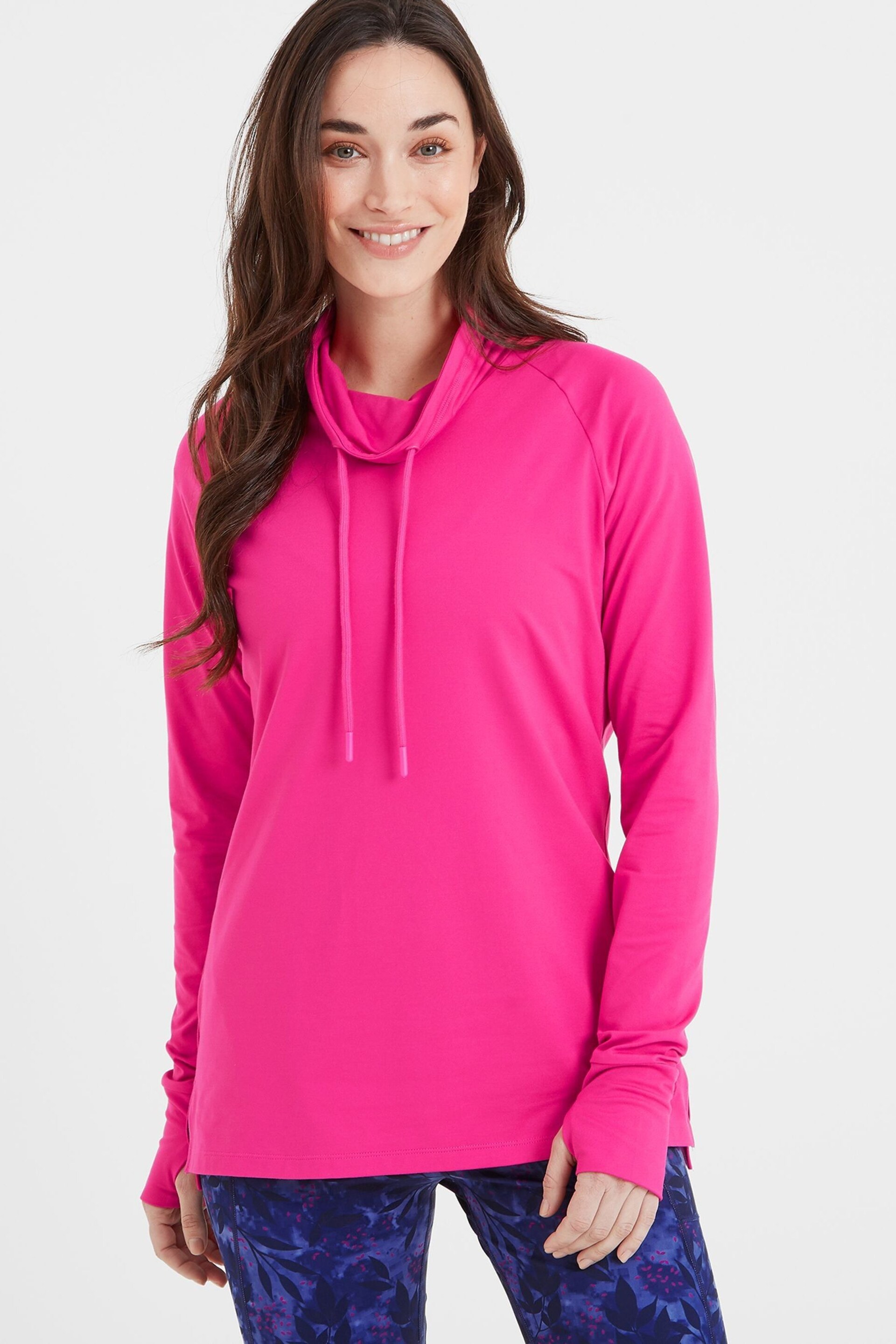 Tog 24 Pink Vibrant Dunn Tech Sweatshirt - Image 1 of 9