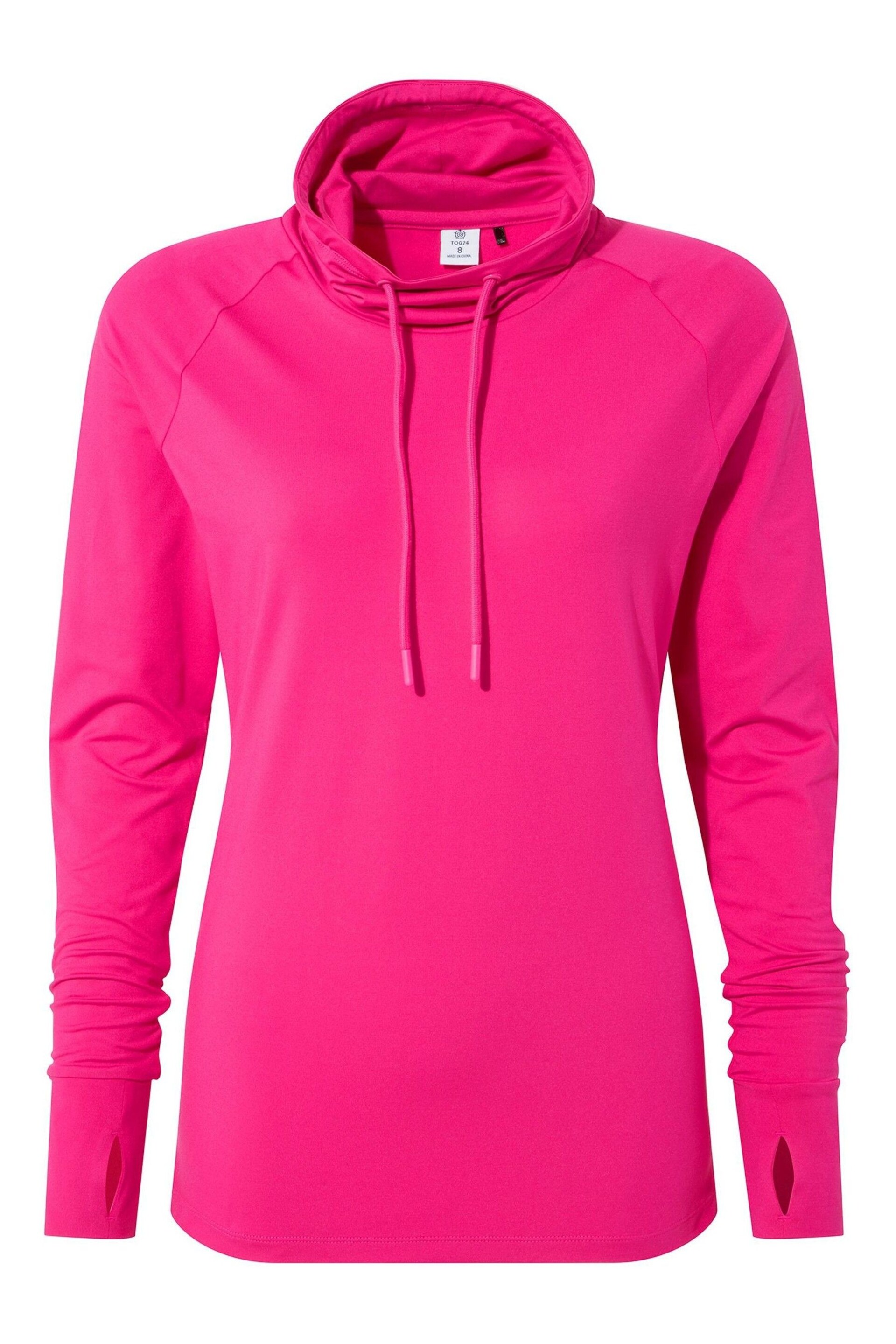 Tog 24 Pink Vibrant Dunn Tech Sweatshirt - Image 9 of 9