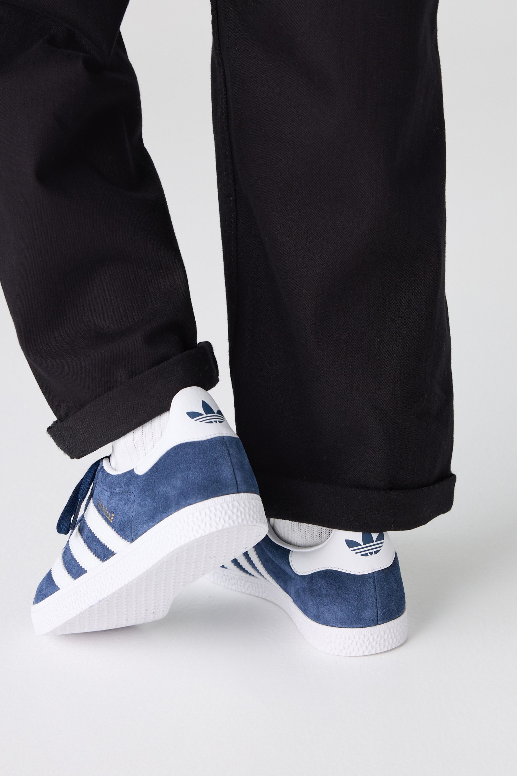 Buy adidas Originals Navy White Junior Gazelle Trainers from the Next UK online shop