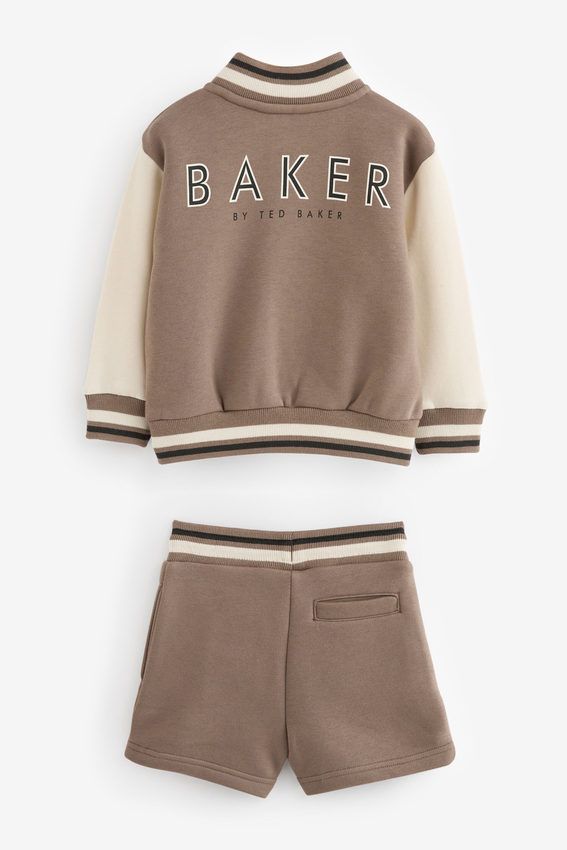 Baker by Ted Baker Varsity Jacket, T-Shirt and Short Set - Image 9 of 16