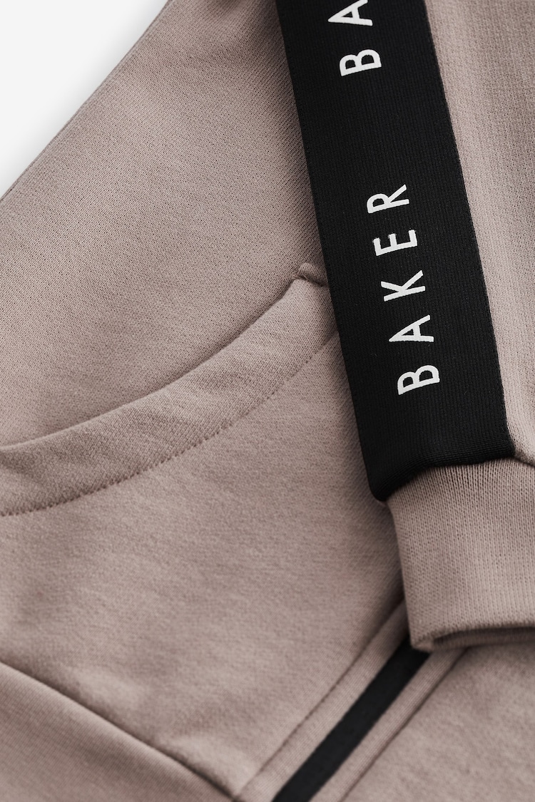 Baker by Ted Baker Stone Zip Through Hoodie - Image 11 of 11